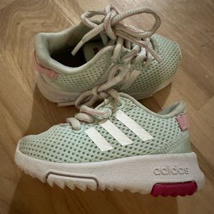 Toddler size 4. Adidas sneakers